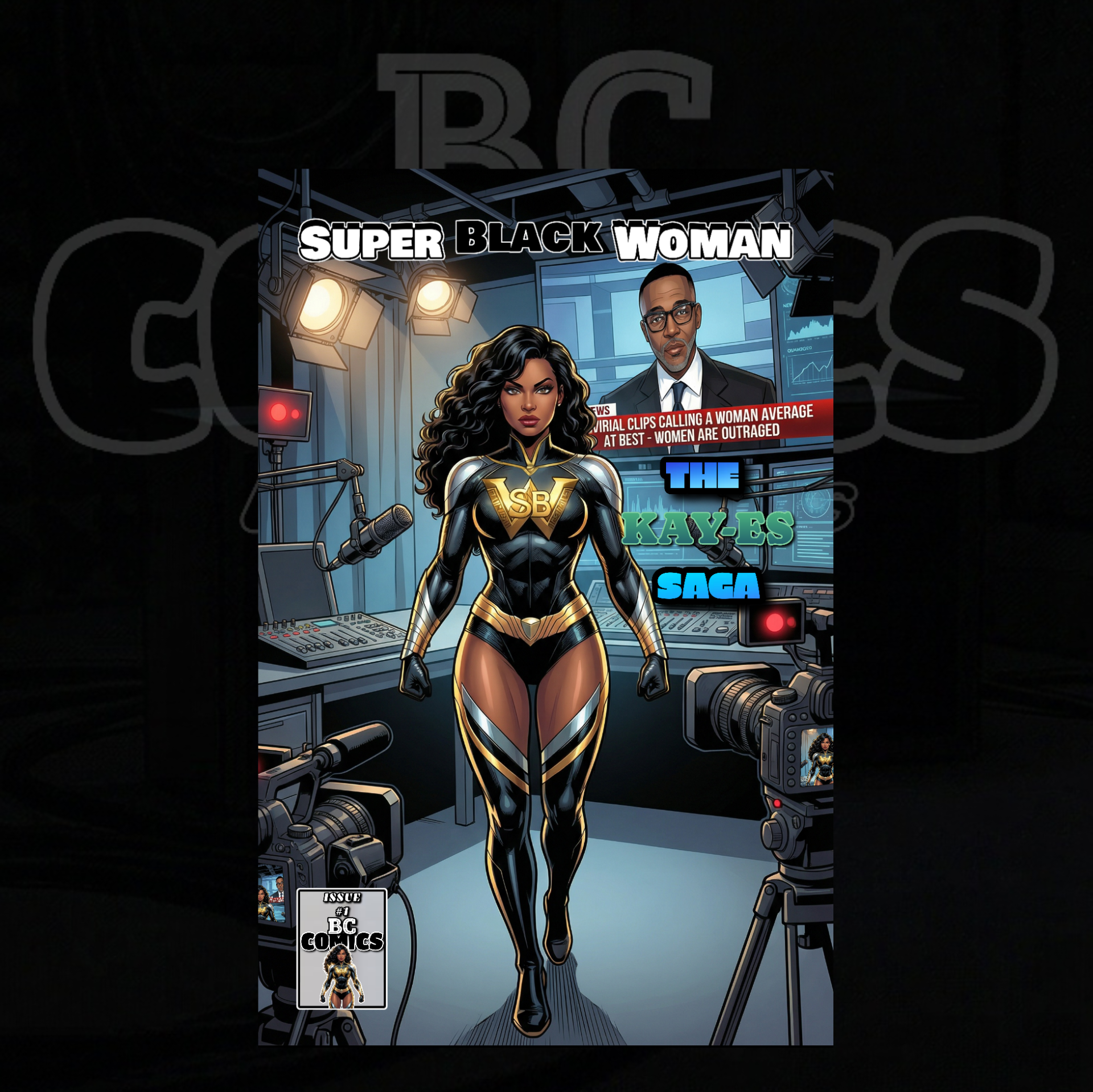 Super Black Woman 'The Kay-Es Saga' comic book